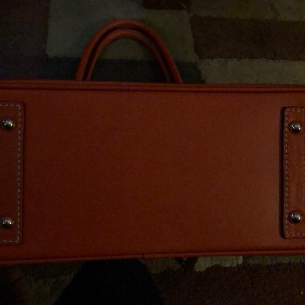 Orange Dooney Burke Purse - Picture 3 of 7